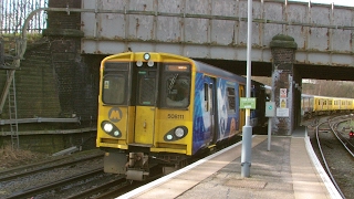 Half an Hour at 216  Birkenhead North Station 1022017  Class 507 508 terminus [upl. by Ramyaj9]